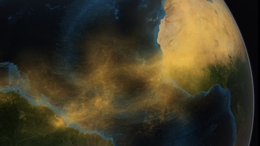 A 10-year characterization of the Saharan Air Layer lidar ratio in the subtropical North Atlantic